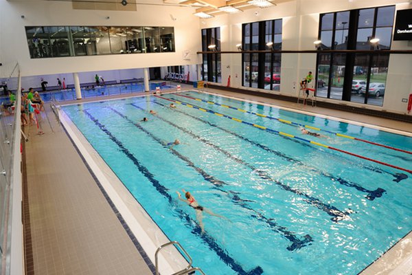 Lane swim session at Dorchester Sports Centre