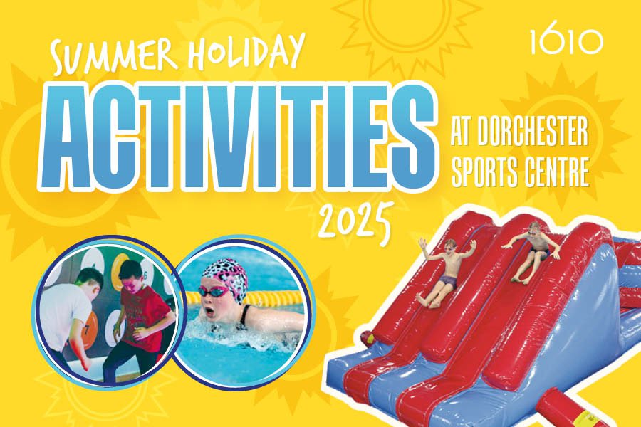Summer holiday activities at Dorchester advert