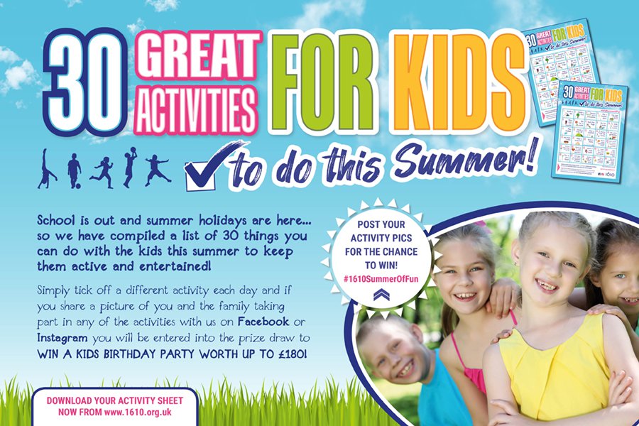 30 great activities you can do with kids this summer to keep them active and entertained