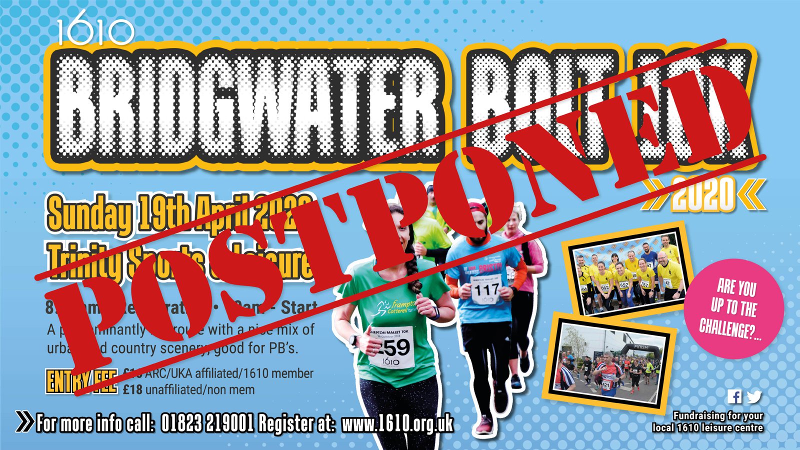Bridgwater Bolt Postponed